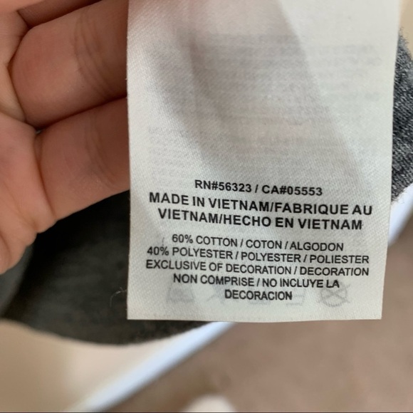 [Nike] Heather Gray & Green Baseball Pocket Tee New York Jets Top - Picture 7 of 9